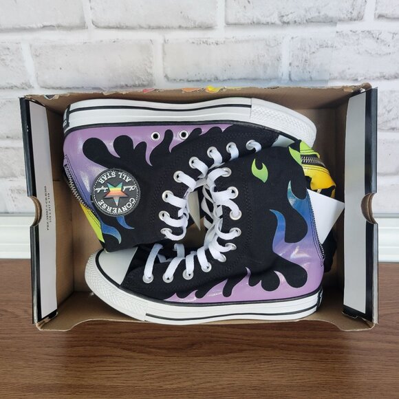 ⭐Converse Chuck Taylor All Star XXHi Pride 7.5 Mens Shoes Sneaker Black A15779C - Picture 9 of 11